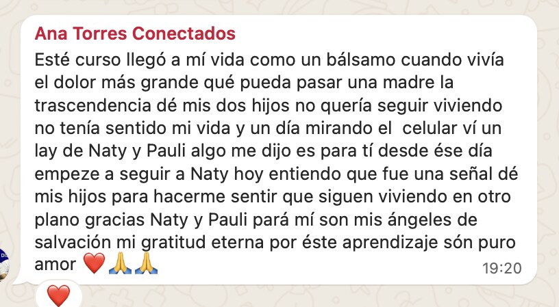 Testimonio de Ana